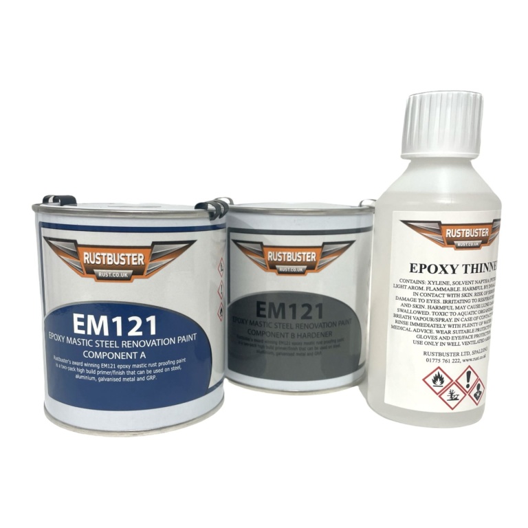 Protecting Steel With EM121 Epoxy Mastic Unmatched Performance And