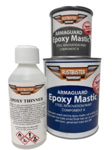 EPOXY MASTIC RUST PROOFING PAINT  – ALUMINIUM – 2025 NEW FORMULA - Rustbuster