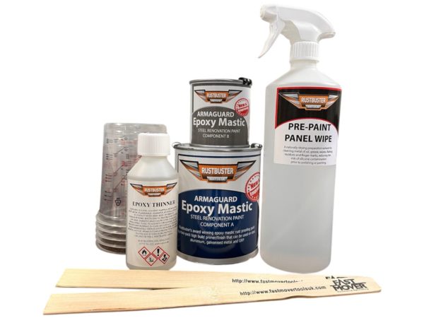 EPOXY MASTIC RUST PROOFING PAINT  - BLACK - 2025 NEW FORMULA - Image 2