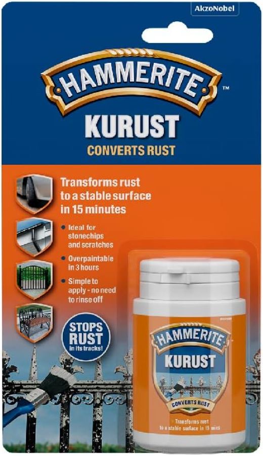 HAMMERITE KURUST – RUST CONVERTER - Rustbuster